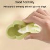 Beige Silicone Soap Dispenser & Non-Slip Drainage Holder for Bathroom - 6