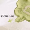 Beige Silicone Soap Dispenser & Non-Slip Drainage Holder for Bathroom - 7