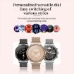 V60 1.39" Waterproof Bluetooth Call Smart Watch - Health Monitor, Black - 9