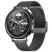 V60 1.39" Waterproof Bluetooth Call Smart Watch - Black Steel - 1