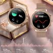 V60 1.39" Silver Steel Waterproof Bluetooth Call Health Smart Watch - 4