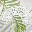 Removable Silicone Piano Notes Guide for 61-Key Keyboard - White Text - 1