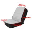 11" Heavy-Duty Agricultural Vehicle Lawn Mower Seat Dust Cover - 2
