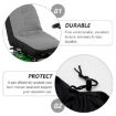 11" Heavy-Duty Agricultural Vehicle Lawn Mower Seat Dust Cover - 3