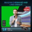FEELWORLD L4 Video Mixer Switcher 10.1" Touch Screen USB 3.0 EU Plug - 7