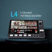 FEELWORLD L4 Video Mixer Switcher 10.1" Touch Screen USB 3.0 AU Plug - 2