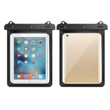 Waterproof Bag for Tablets Under 12" - IPX8 30m, Black, Outdoor Use - 1