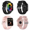 T12Pro 1.85" IP67 Waterproof Sports Health Bluetooth Call Smart Watch Black - 2