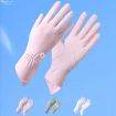 Summer Thin Ice Silk Anti-Slip Sunscreen Riding Gloves, One Size Gray - 2