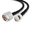 1m N Male to BNC Male RG8X RF Coaxial Cable - 3