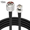 10m N Male to BNC Male RG8X RF Coaxial Cable for Reliable Connection - 1