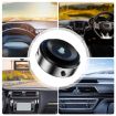 Silver Magnetic Car Phone Mount - Suction Cup Dashboard Bracket Holder - 6