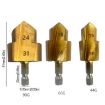 Hexagonal Shank PPR Step Drill Bits Leak Repair & Connecting Tools #25 - 3