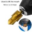 Hexagonal Shank PPR Step Drill Bits Leak Repair Tools, Model #32 - 5