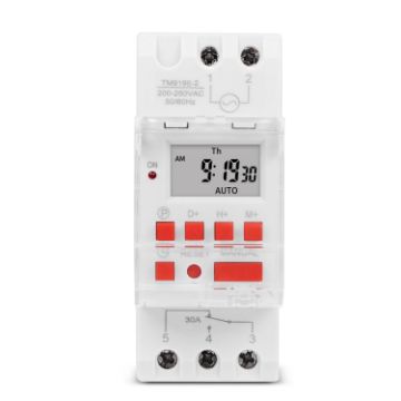 SINOTIMER TM919B-4 12V 30A Programmable Digital Timer Switch Controller - 1