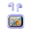LX-10 Purple Touch Screen ANC+ENC Wireless Bluetooth Earphones - 1
