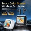 LX-10 Purple Touch Screen ANC+ENC Wireless Bluetooth Earphones - 2