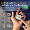 LX-10 Purple Touch Screen ANC+ENC Wireless Bluetooth Earphones - 4