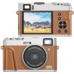 DC202L 2.8" 4K HD 16X Zoom Digital Camera SLR, Brown, US Plug - 1