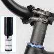 Long Bicycle Hidden Handlebar Lifter Mountain Bike Riser Fork Tap - 8