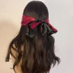 Wine Red Ribbon Erotic Eye Mask Bondage Tie Up Toys for Adults - 3