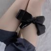Wine Red Ribbon Erotic Eye Mask Bondage Tie Up Toys for Adults - 7