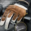 SULAITE XXL Gray Motorcycle Riding Touch Screen Full Finger Gloves - 7