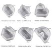 2pcs Flower Business Card Holder Photo Clip Resin Mold DIY Crystal Glue - 3