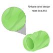 Luminous Car Motorcycle Tire Valve Caps 4pcs - Green White Skull - 2