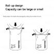 Naturehike 10L White Waterproof Bag - Dry Wet Separate Shoulder Pack - 7