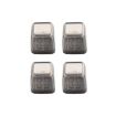 4pcs Thickened Table & Chair Leg Covers - Non-Slip, Quiet, Light Gray - 1