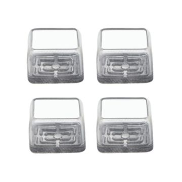 Thickened Wear-Resistant Table & Chair Leg Covers - 4pcs Set, Large Rectangular - 1