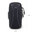 Unisex Waterproof Gray Outdoor Running Cell Phone Arm Bag Pouch - 3