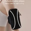 Unisex Waterproof Pink Outdoor Running Cell Phone Arm Bag Pouch - 8