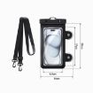 Waterproof Mobile Phone Bag IPX8 30m with Suction Cup & Hooks (White) - 9
