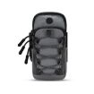 Reflective Gray Cell Phone Arm Bag for Outdoor Sports & Fitness - 1