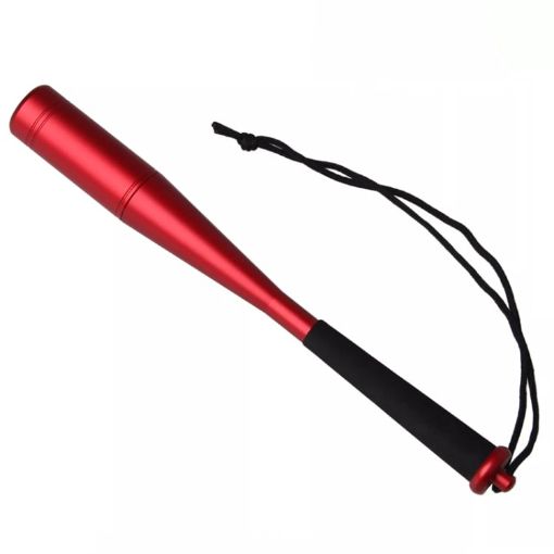 Red Aluminum Alloy Fish Knocker Stick - Fishing Hammer Tool - 1