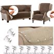 Twist Nails 20pcs Box - Transparent Spiral Sofa Cushion Fixer Round - 2