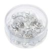 Twist Nails 20pcs Box - Transparent Spiral Sofa Cushion Fixer Round - 3