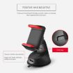 Dashboard & Desktop Suction Cup Mobile Phone Holder - Black Gray - 5
