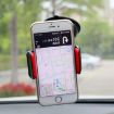 Dashboard & Desktop Suction Cup Mobile Phone Holder - Black Gray - 8