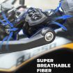 XXL Black Motorcycle Gloves - Non-slip, Touch Screen, Sun Protection - 7