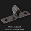 Antique Style Door Clip Buckle Set - 5pcs, Red, With Screws - 4