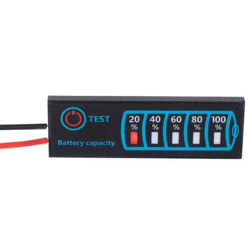 Universal LED Display Board for 4615 Lead-Acid Lithium Battery, Voltage/Electricity - 1