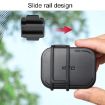 Removable Cardless ETC Slide Bracket Anti-Drop Car Holder - Black - 5