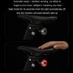 Dual Bracket Round Bicycle Brake Taillight - Intelligent Induction Light - 5