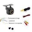 Universal HD Night Vision Rear View Camera AHD720P Plug-in Fisheye - 2