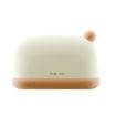 Portable Sealed Soap Box - Brown Bathroom Soap Holder for Travel - 1