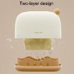Portable Sealed Soap Box - Brown Bathroom Soap Holder for Travel - 5