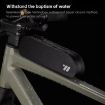 WEST BIKING Black Bicycle Front Beam Bag - Cycling Hanging Bag - 8